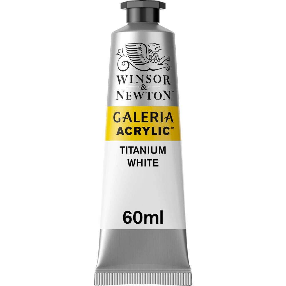 Galeria Acrylic 60ml Paint Titanium White
